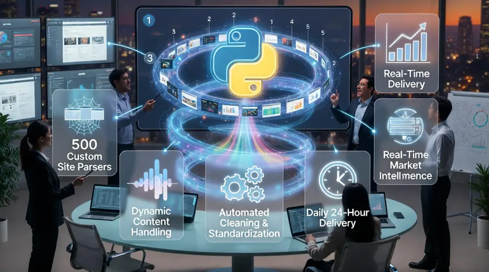Automated Data Extraction Challenge & Solution | GenicMinds