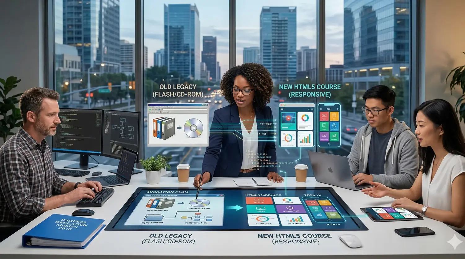 Migrating Business Simulation | GenicMinds